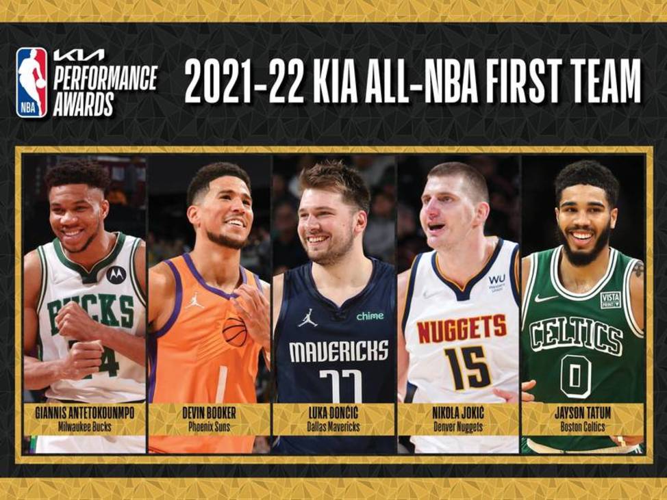 NBA年度最佳阵容 字母哥全票入选一队